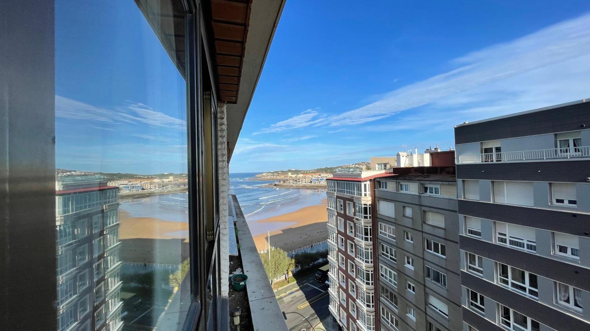 Apartamento Playa San Lorenzo Leilighet Gijón Eksteriør bilde
